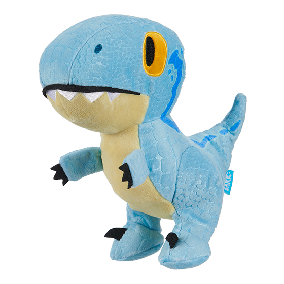 Blue dinosaur 2025 dog toy